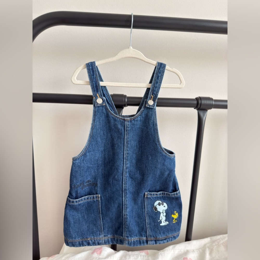 Zara girls denim dress